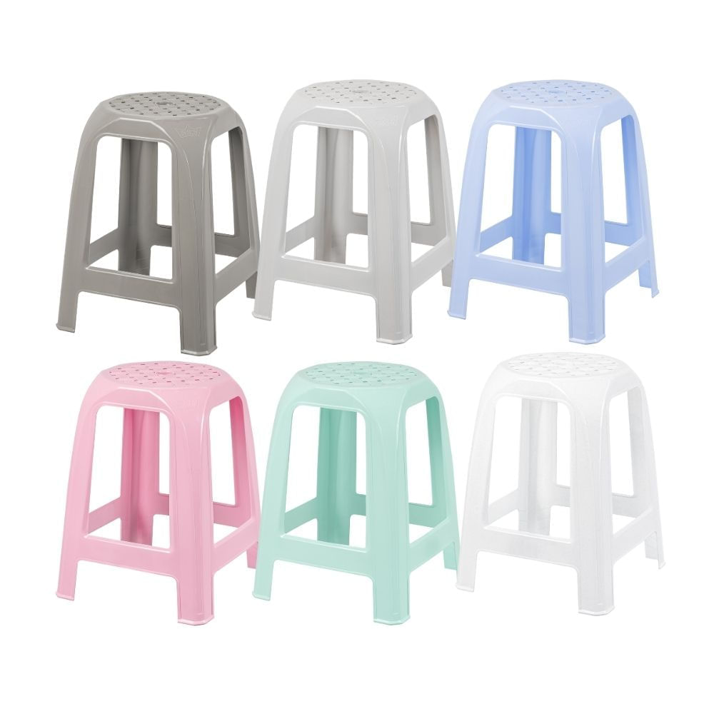 Banco de Plástico Atila Premium - Color Aleatorio Banco de Plástico Atila Premium - Color Aleatorio