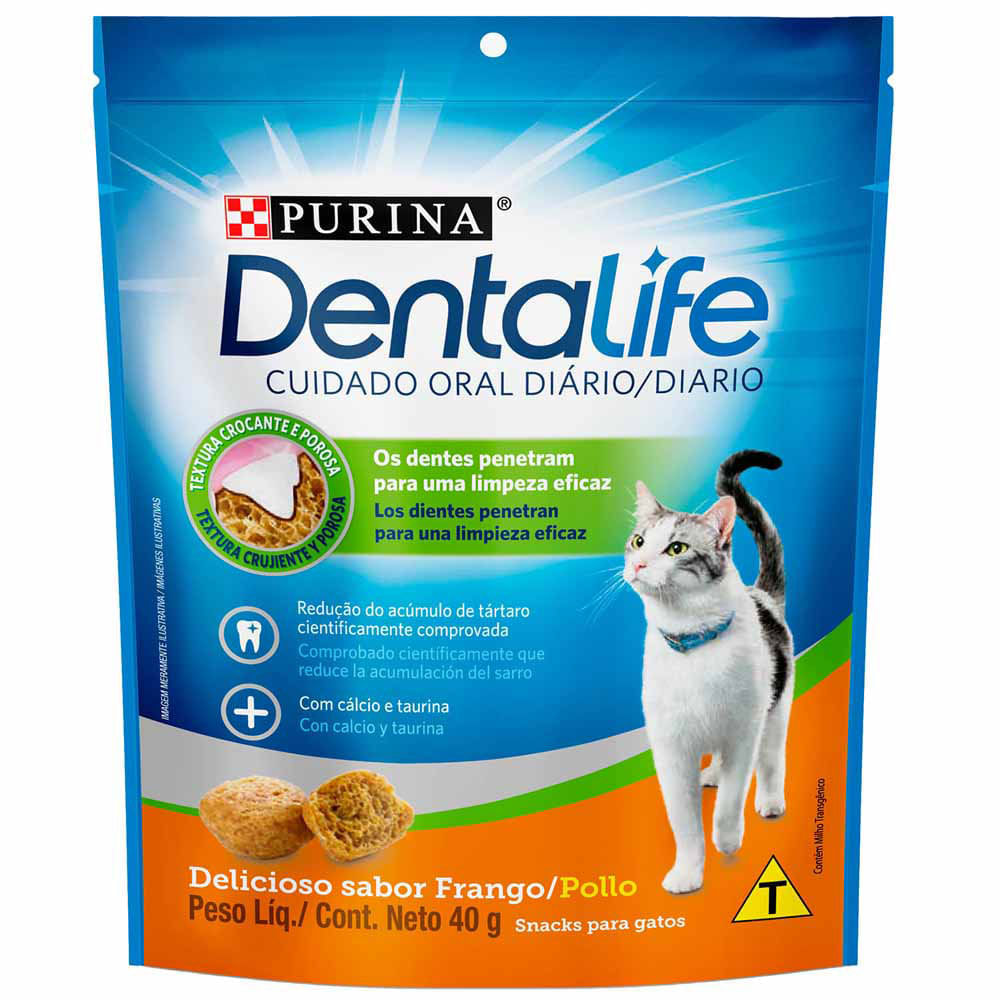 Alimento para Gatos DENTALIFE Paquete 40g Alimento para Gatos DENTALIFE Paquete 40g