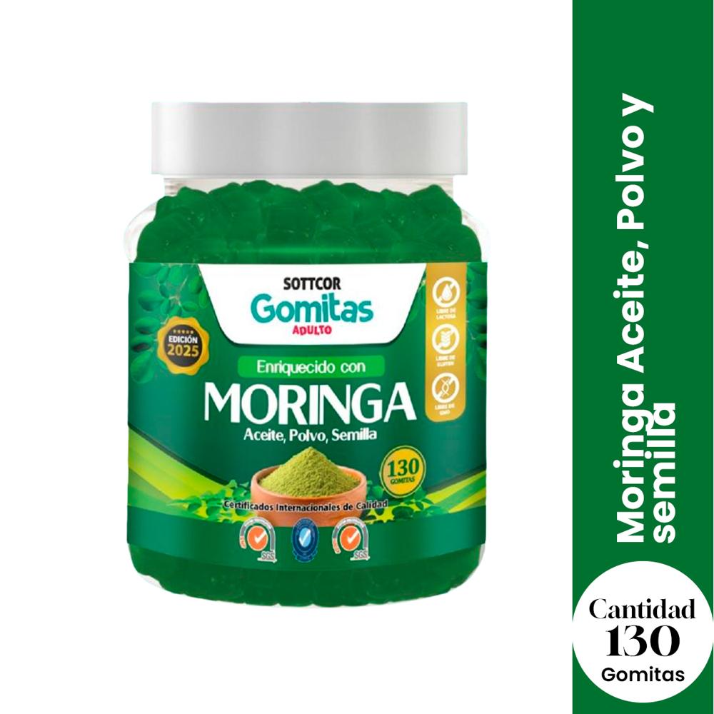 Gomitas De Moringa Aceite Polvo Y Semilla - Sottcor