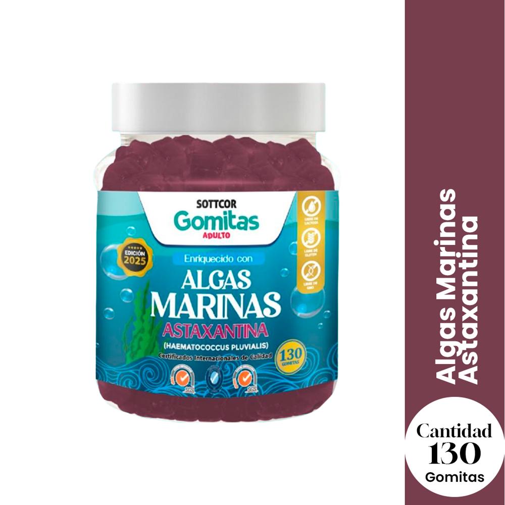 Gomitas De Algas Marinas Astaxantina - Sottcor