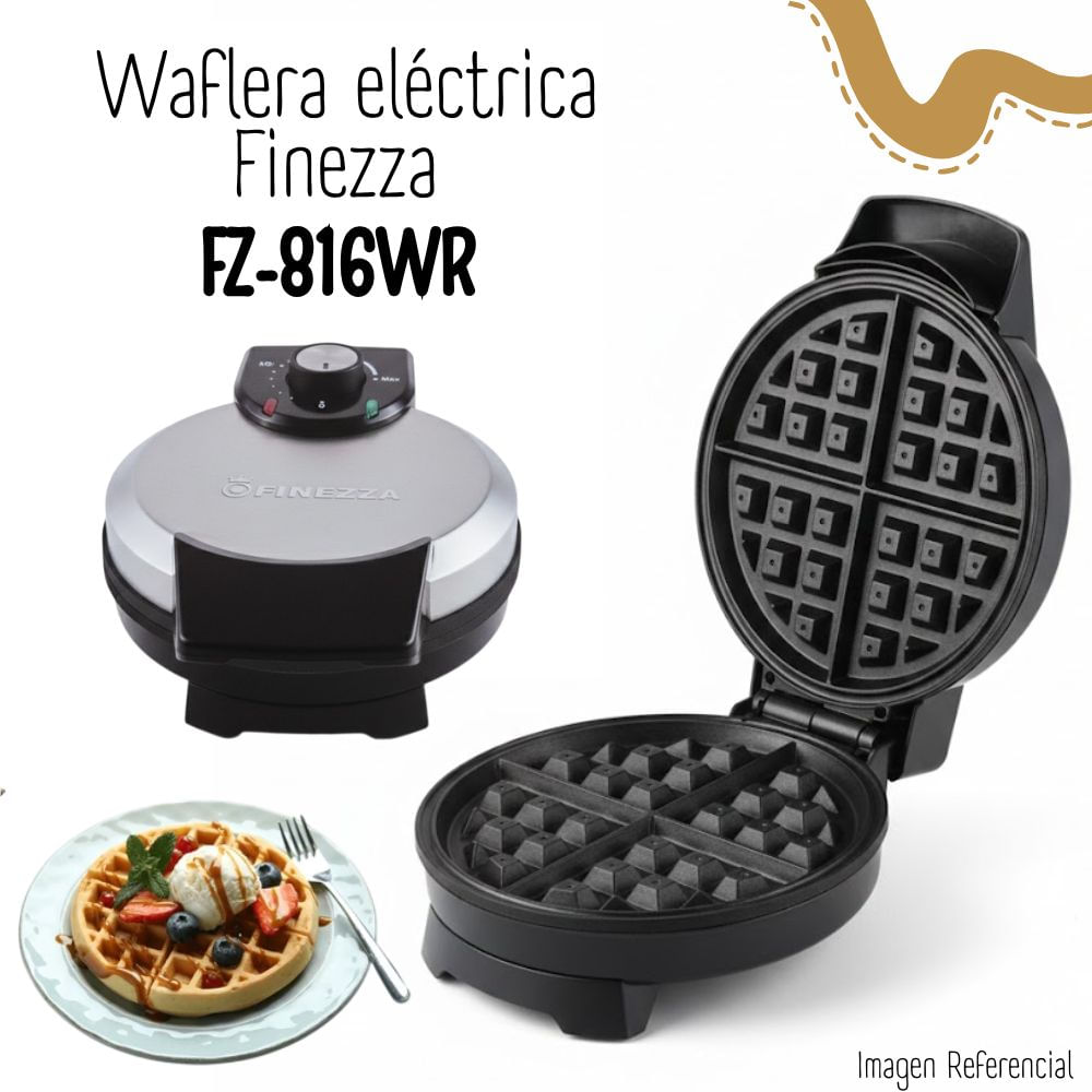 WAFLERA CIRCULAR ELÉCTRICA FINEZZA FZ-816WR