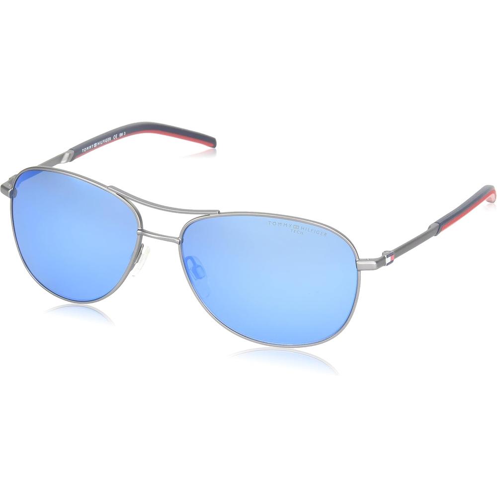 Tommy Hilfiger Gafas de sol modernas para hombre | R80 / Mt Dark Ruth