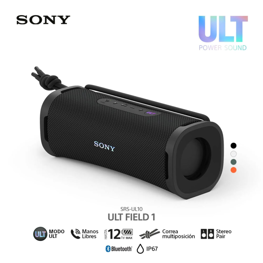 Sony Parlante Bluetooth SRS-ULT10