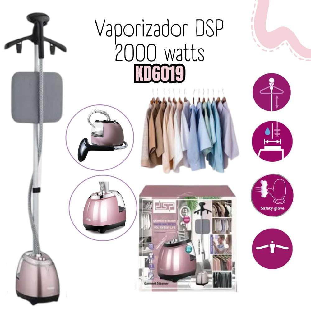 VAPORIZADOR DE PRENDAS DSP KD6019 2000 WATTS