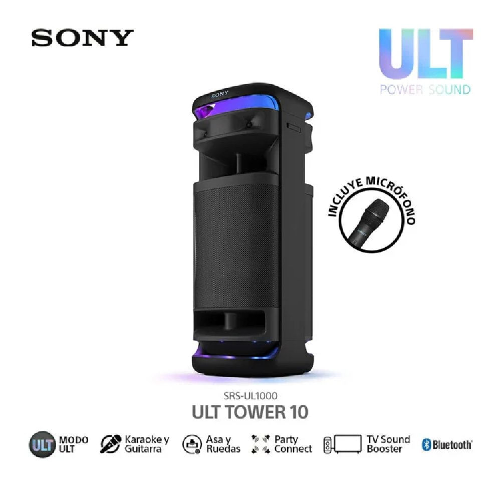Sony Parlante Bluetooth SRS-ULT1000 de fiestas