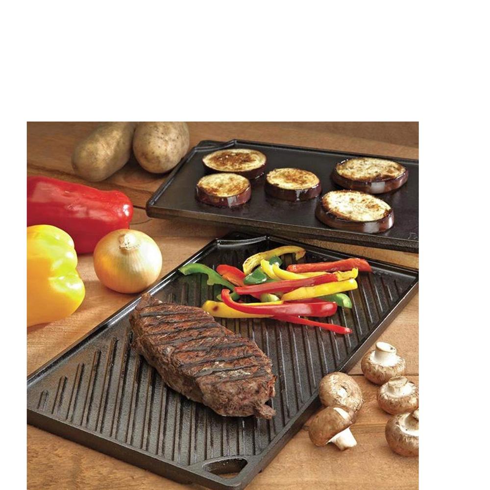 Parrilla de Hierro Fundido Reversible