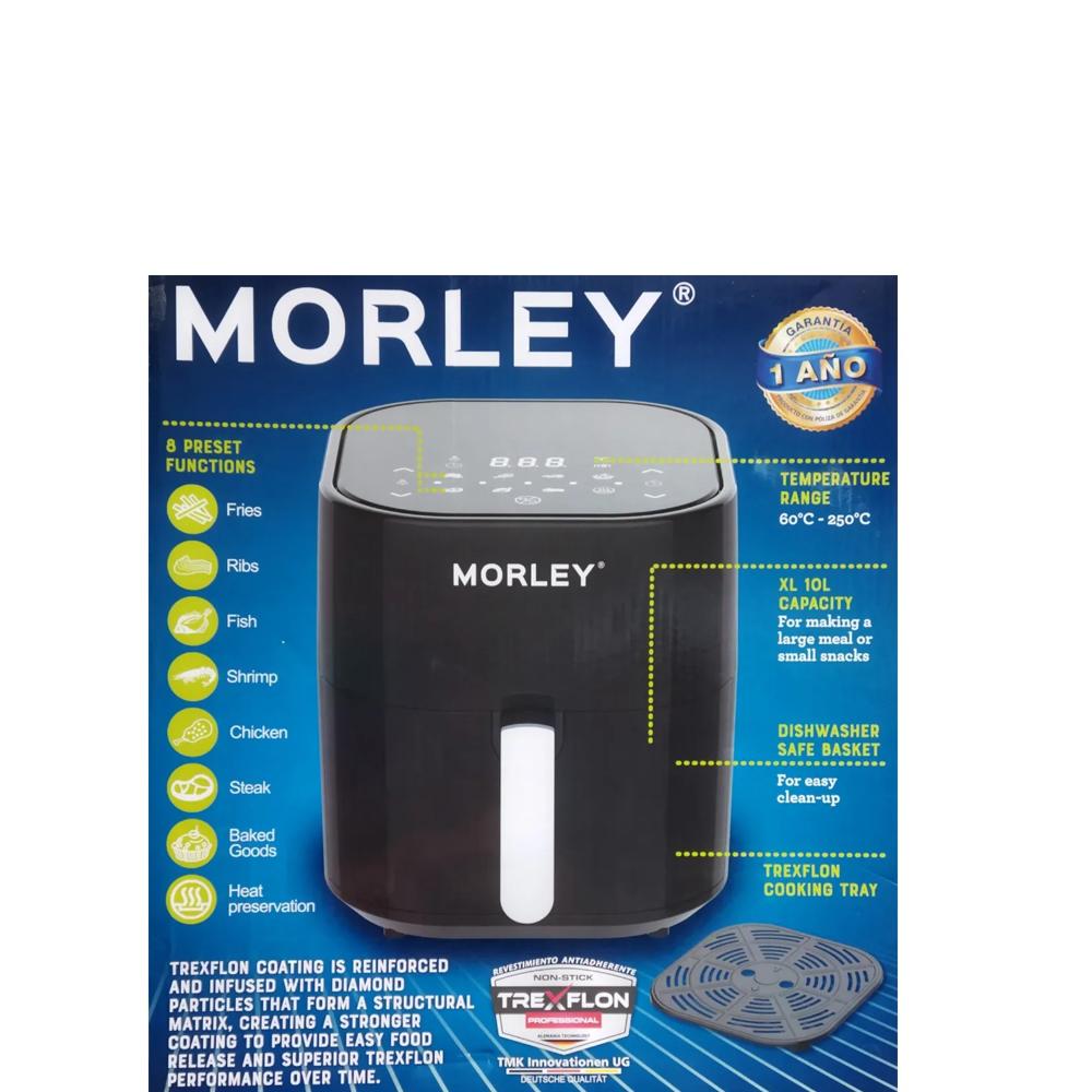 FREIDORA DE AIRE DIGITAL 10LT MORLEY