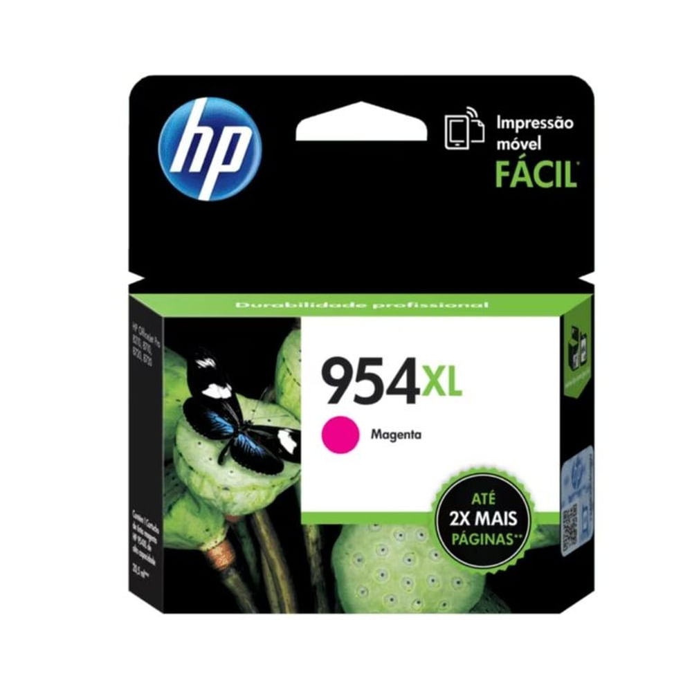 Cartucho de Tinta HP 954XL Magenta Original