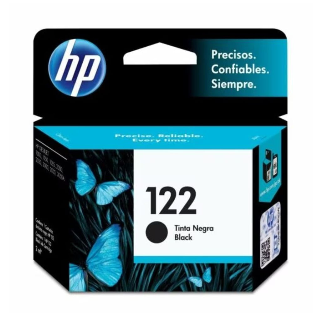 Cartucho de Tinta HP 122 Negra Original