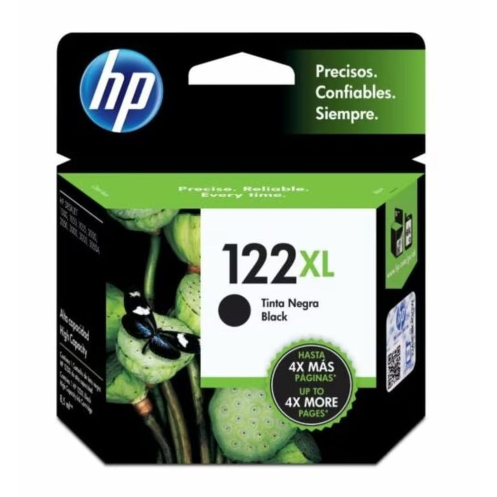 Cartucho de Tinta HP 122XL Negra Original