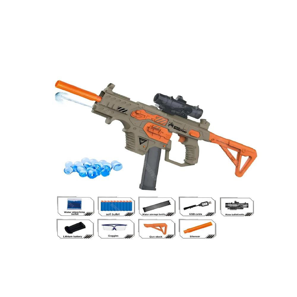 PISTOLA DE AGUA LANZA HIDROGEL DARDOS 3 EN 1 LINTERNA LUZ LED RECARGABLE 10000 PERLAS REGALO PISTOLA DE AGUA LANZA HIDROGEL DARDOS 3 EN 1 LINTERNA LUZ LED RECARGABLE 10000 PERLAS REGALO