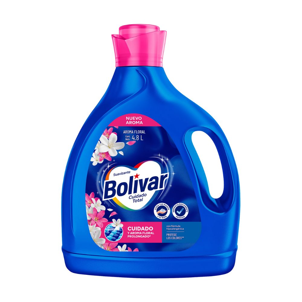 Suavizante Bolivar 5 litros Aroma Floral Máximo Poder Suavizante