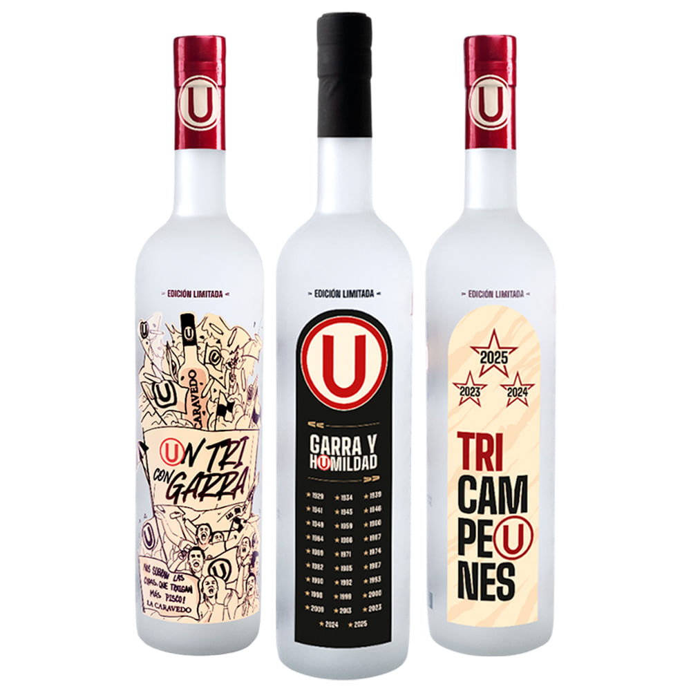 Combo Colección Hinchada Crema La Caravedo 750ML