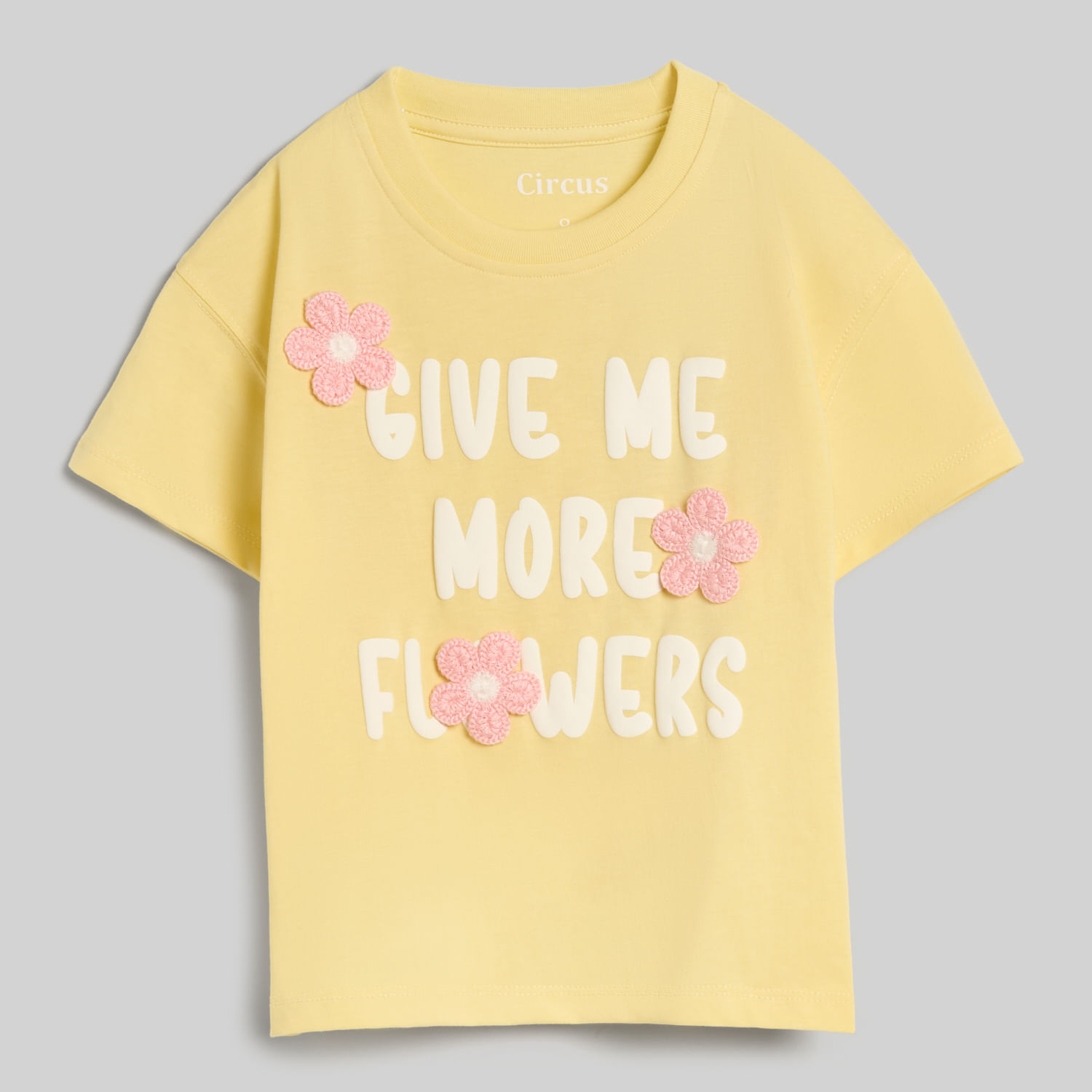 Polo Para Niña Circus Frase Crochet