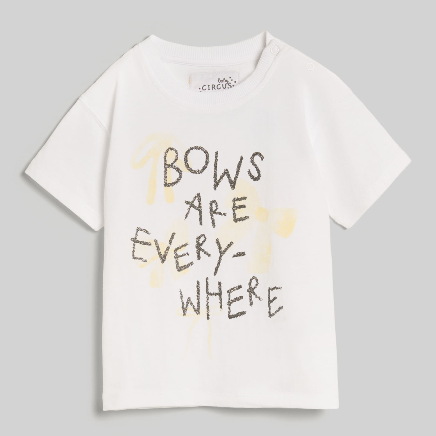 Polo Para Bebe Niña Baby Circus Sweet Bows Print