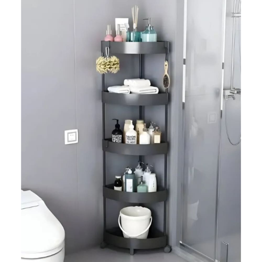 Estante Organizador Para Baño 5 Niveles Ahorrador Almacenador