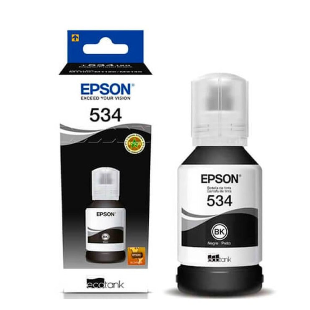 Botella de Tinta Epson 534 Negro
