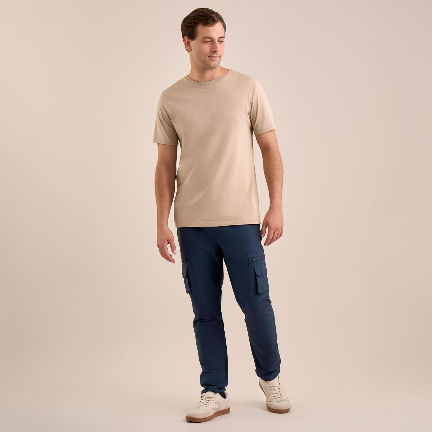 Pantalon Hombre Amc Cargo Cierre