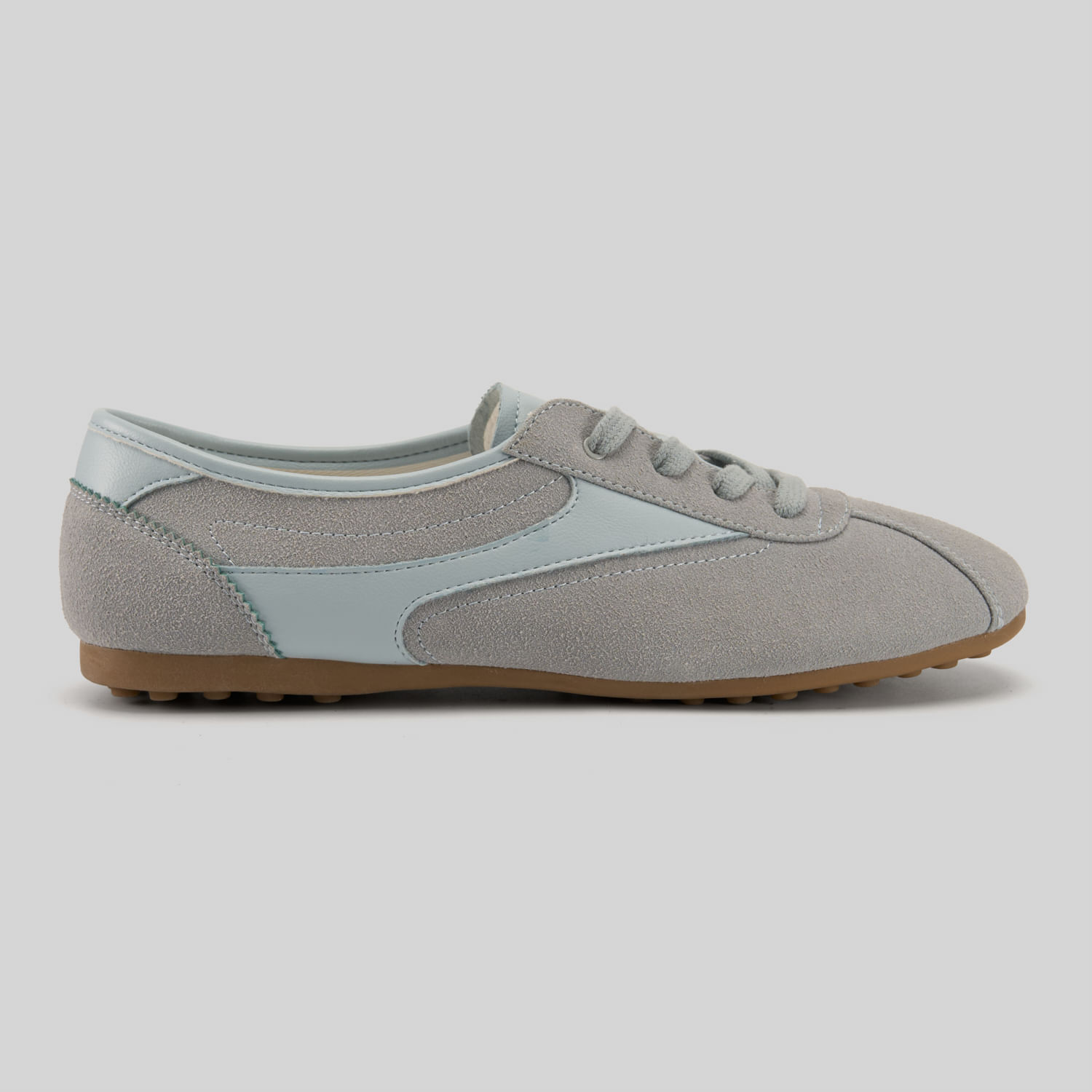 Zapatillas Urbanas Mujer Malabar Flat Celeste