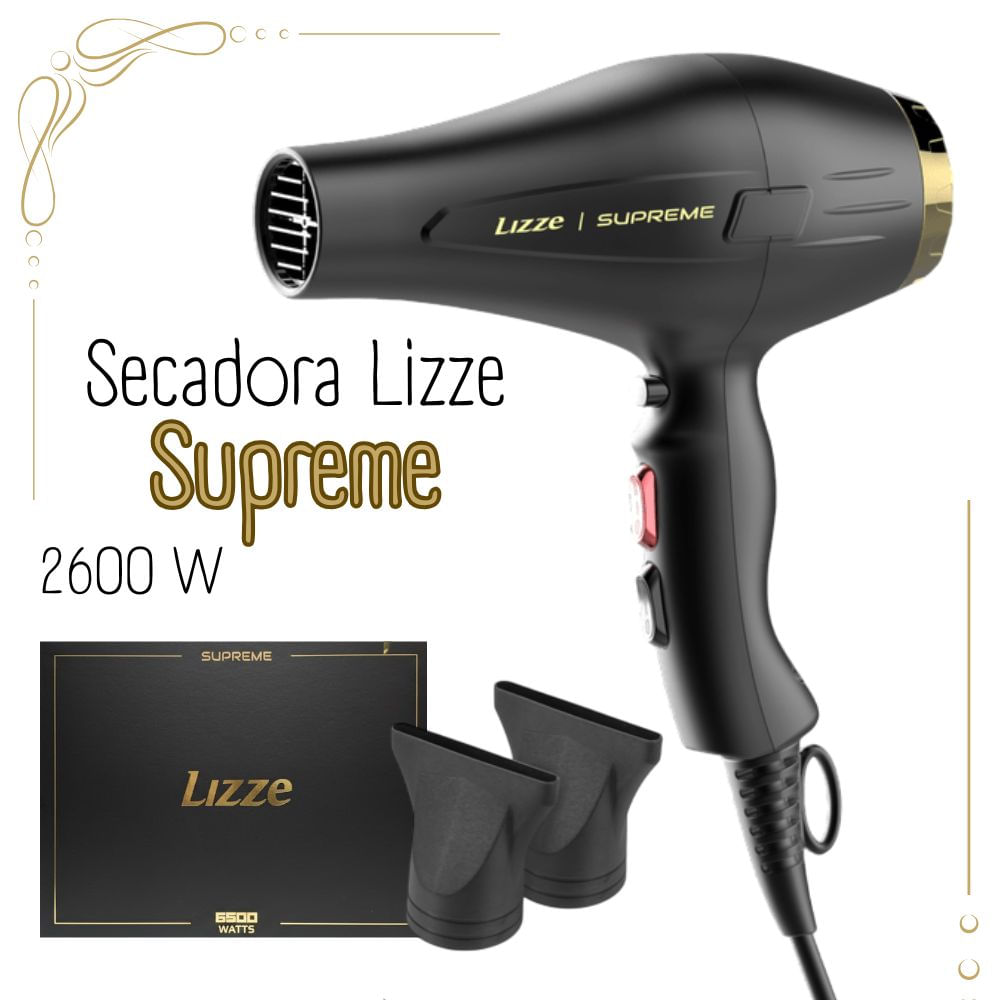 SECADORA DE CABELLO LIZZE SUPREME TOP LINE PROFESIONAL 2600 W
