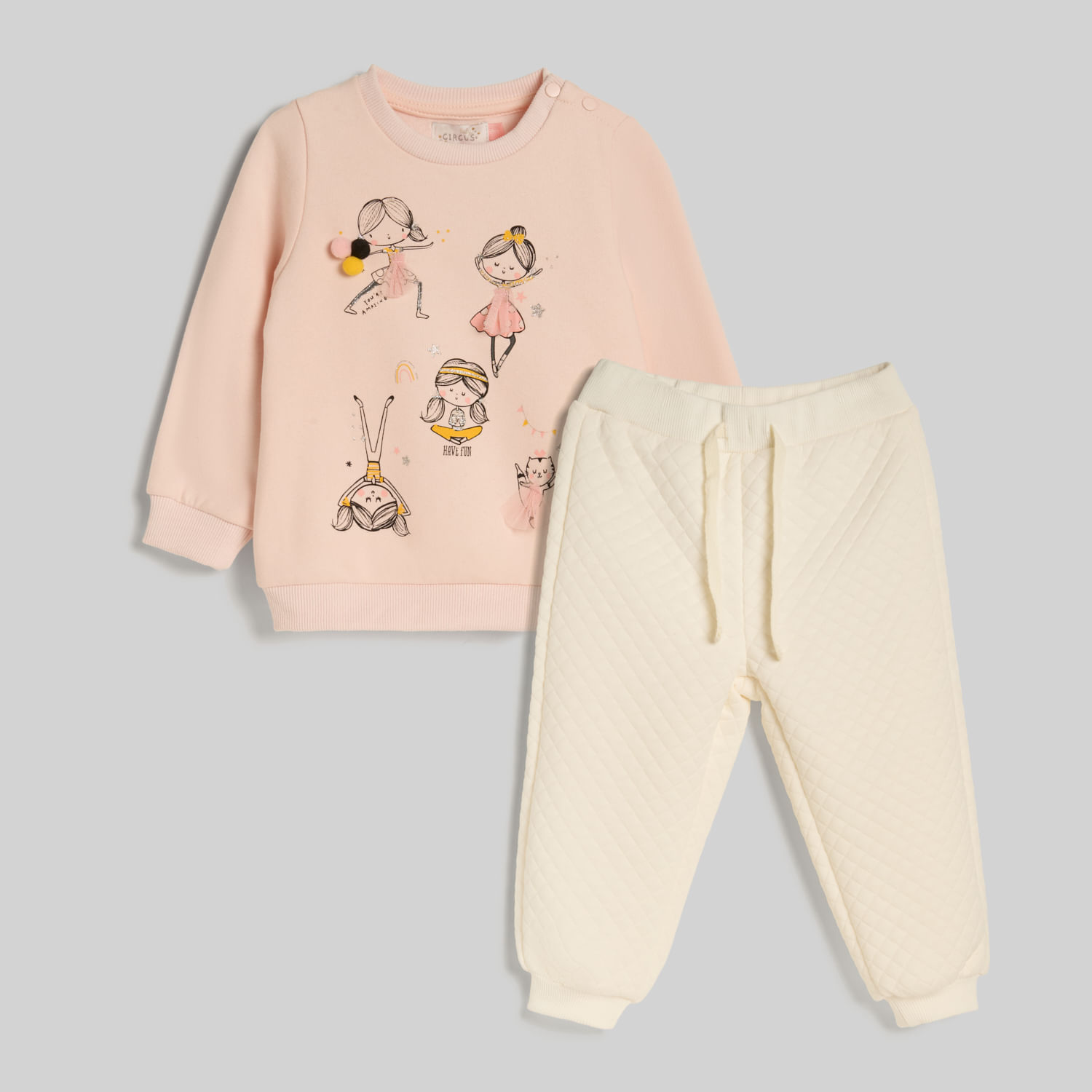 Buzo Para Bebe Niña Baby Circus Tul Apli