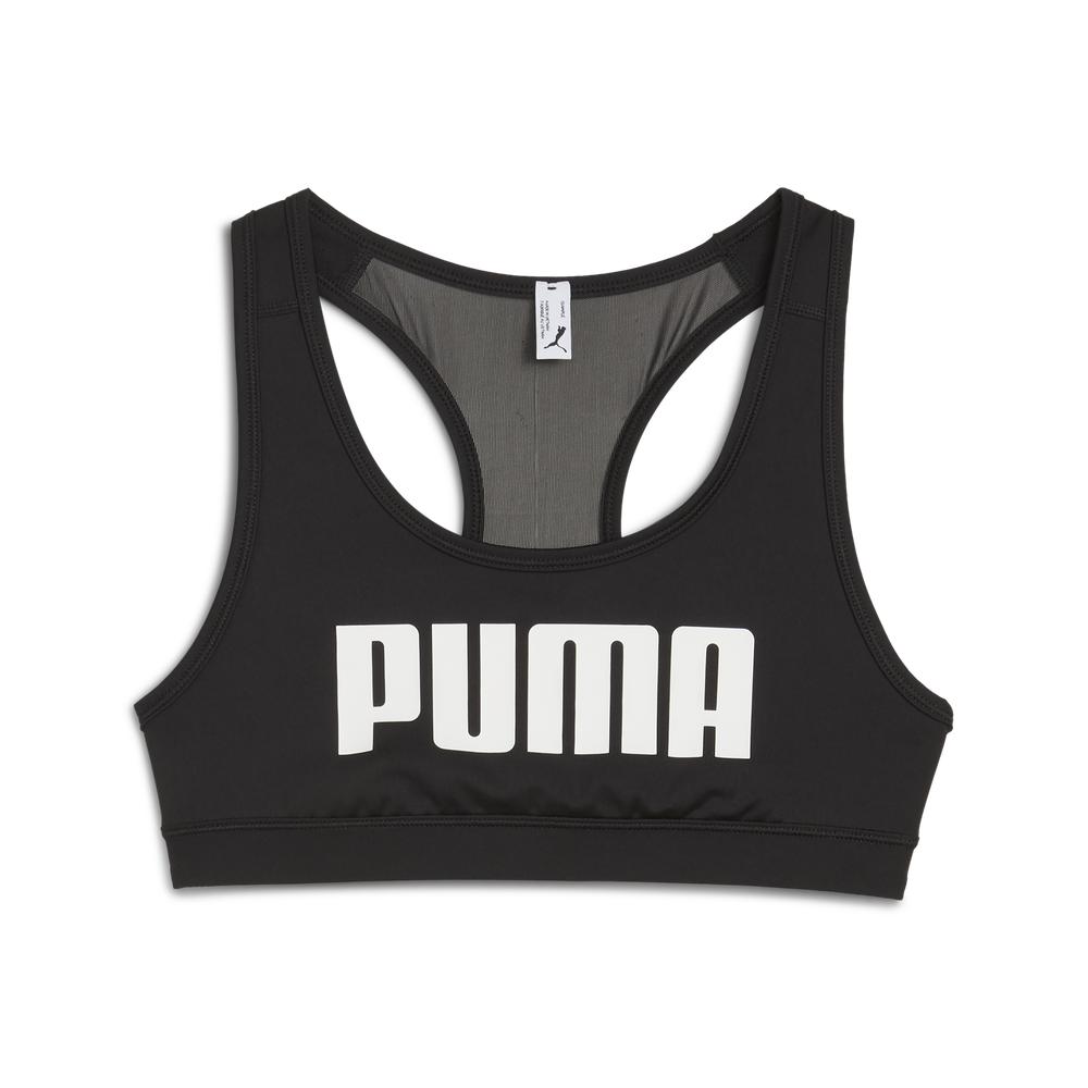 Top Deportivo Puma Mujer 4Keeps Bra - Logo - Mid 528154 01 Negro