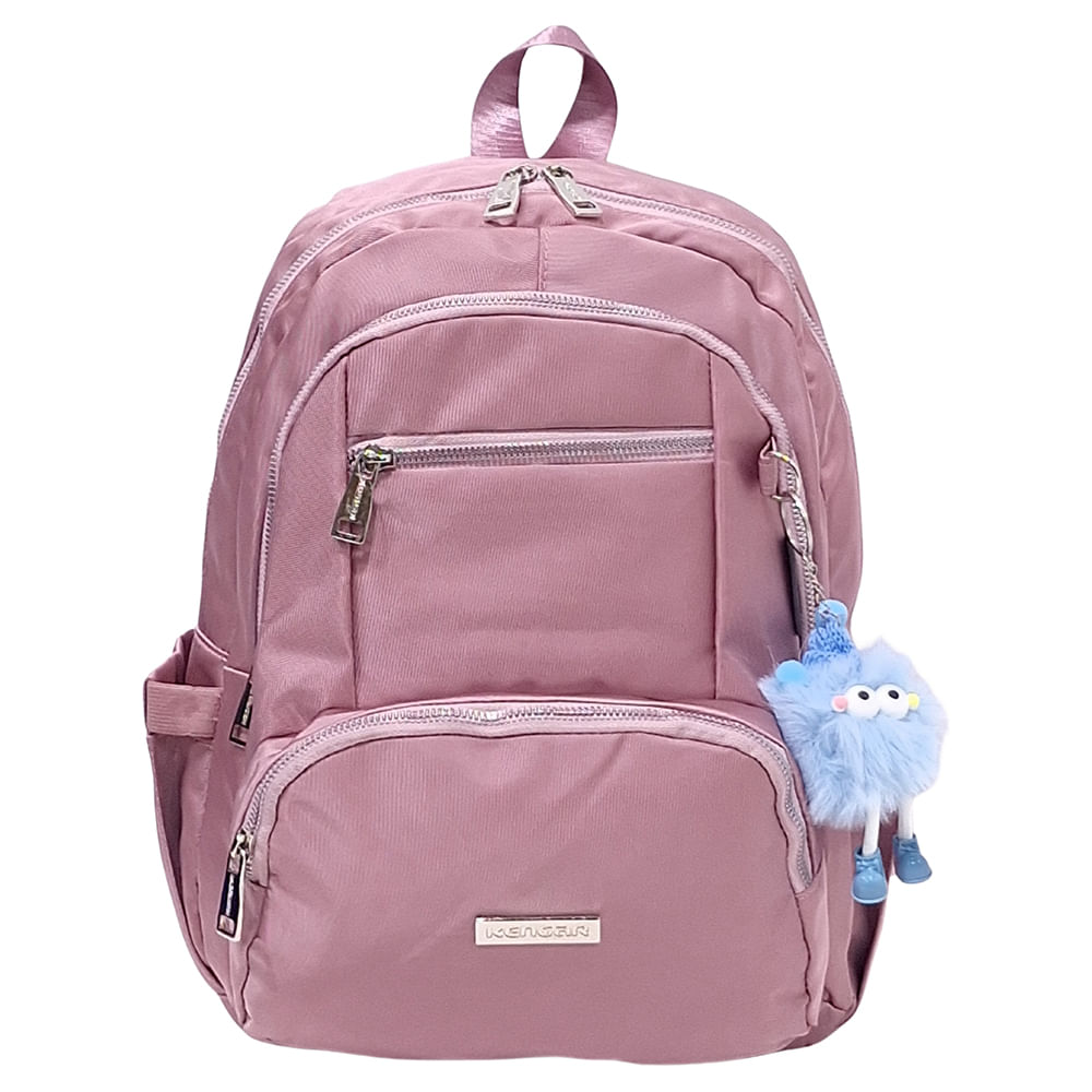 Mochila Modelo Print A4 Kengar - Palo Rosa