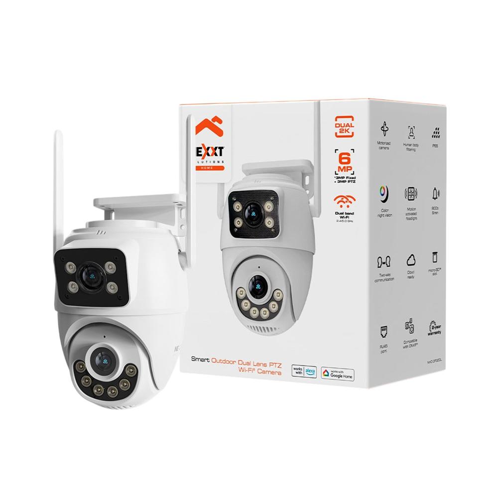 Cámara Inteligente Nexxt NHC-OP30DL 6MP 3MP + 3MP 