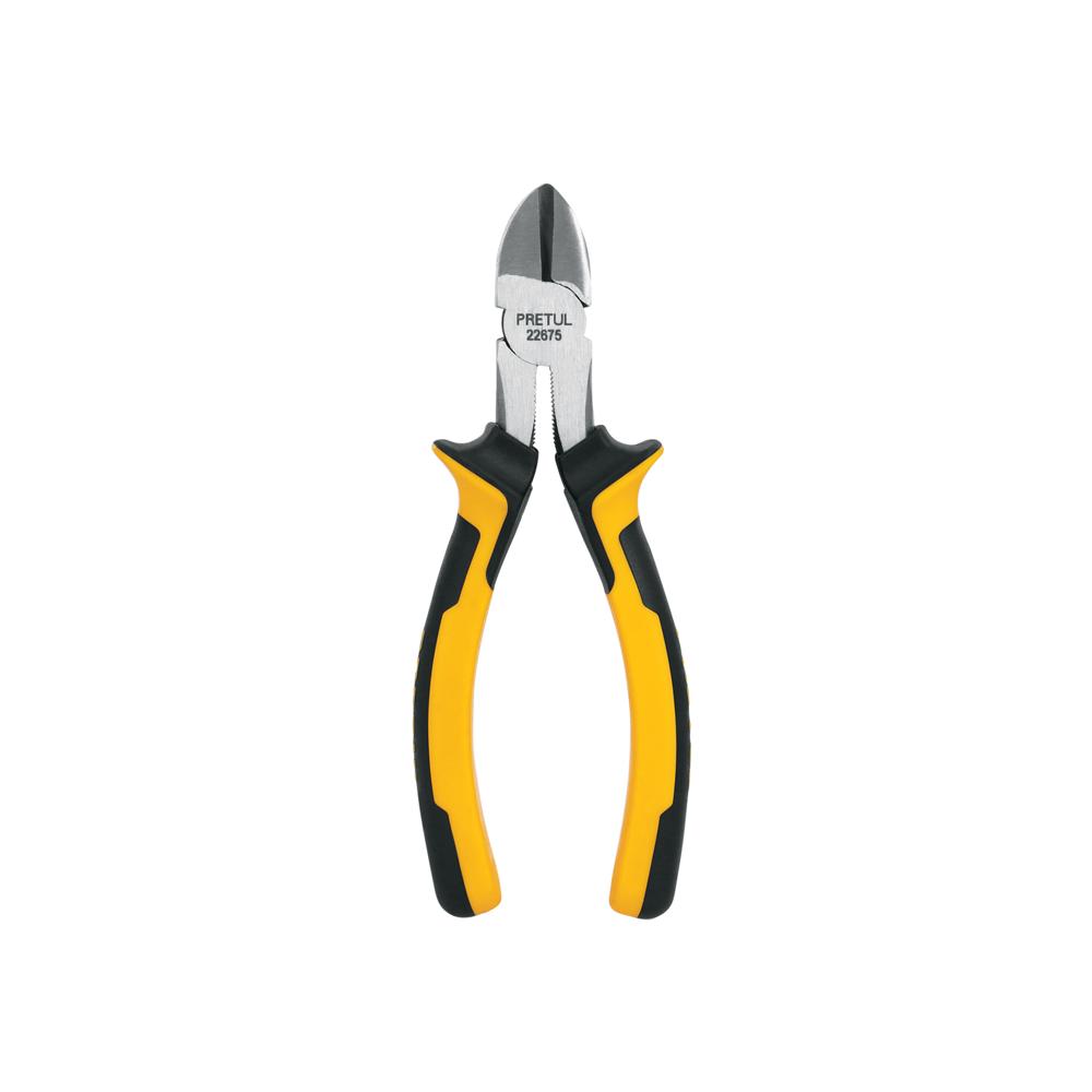 Alicate 6'' Corte Diagonal Comfort Grip 22675 Pretul