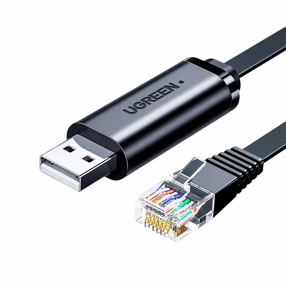 Cable USB a RJ45 Consola UGREEN CM204 para routers y switches - Oechsle
