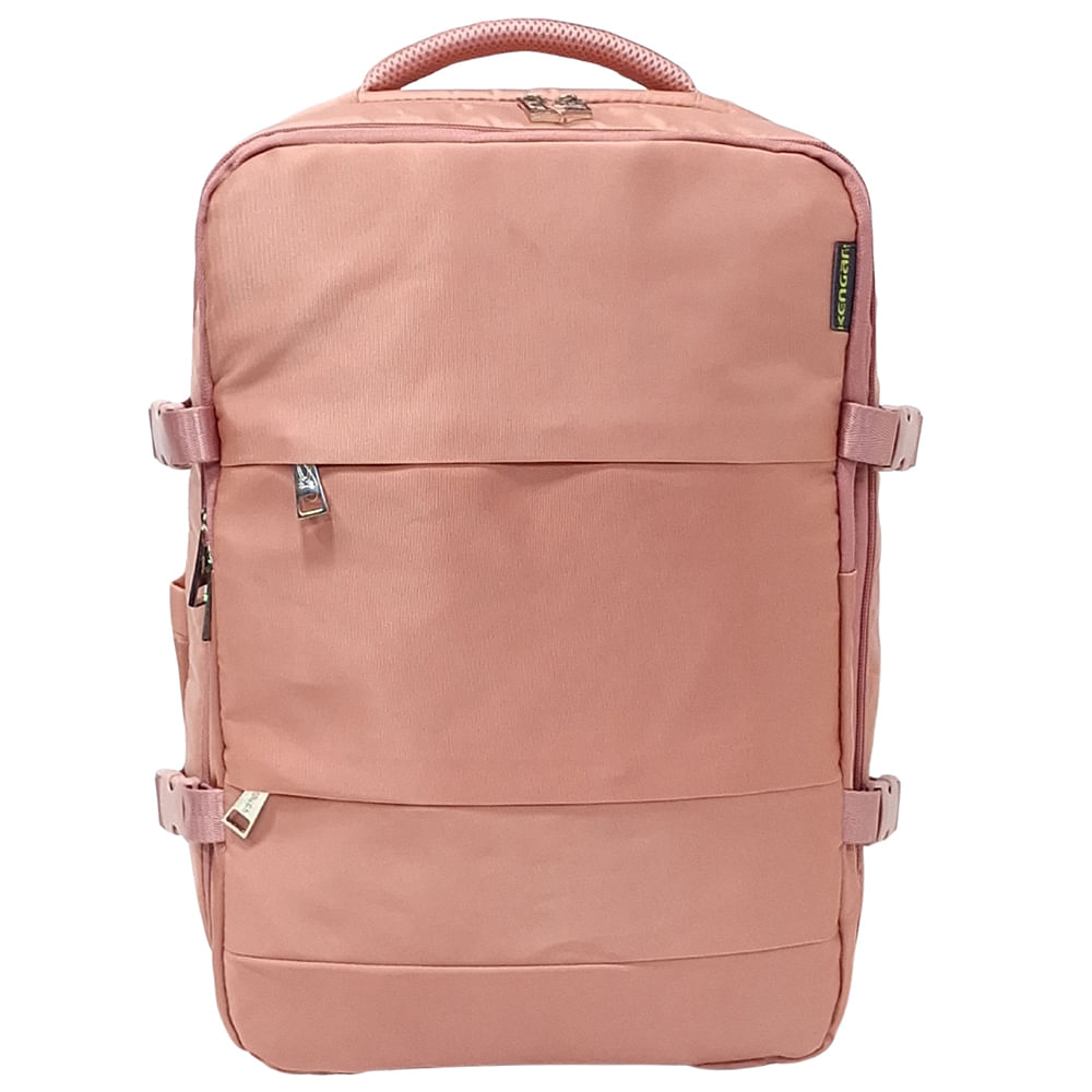 Mochila Viajera Kengar Modelo Travel - Melón