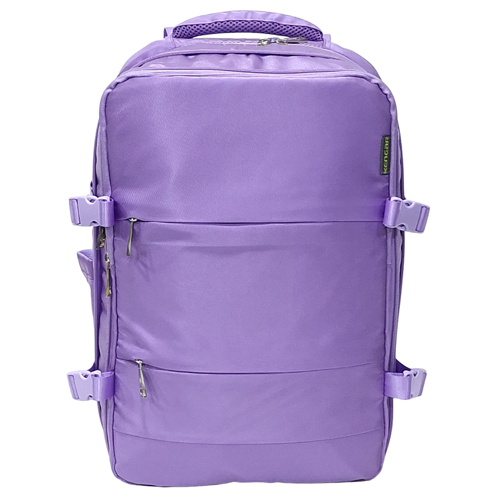 Mochila Viajera Kengar Modelo Travel - Lila
