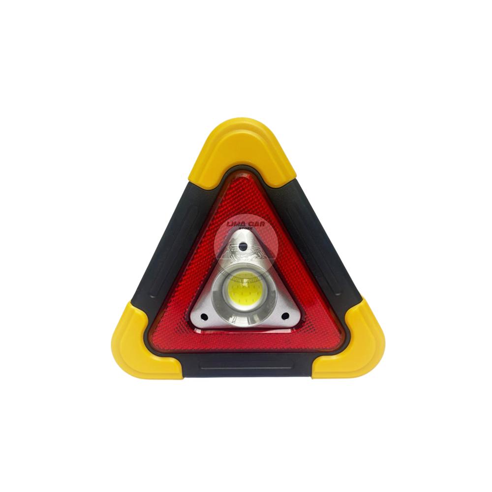 Triángulo de seguridad Emergencia Led con Linterna Recargable