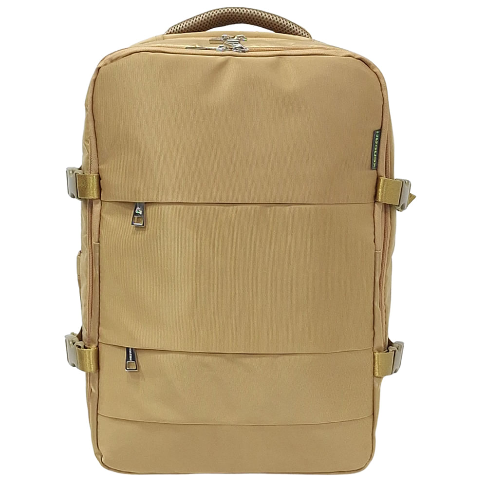 Mochila Viajera Kengar Modelo Travel - Beige