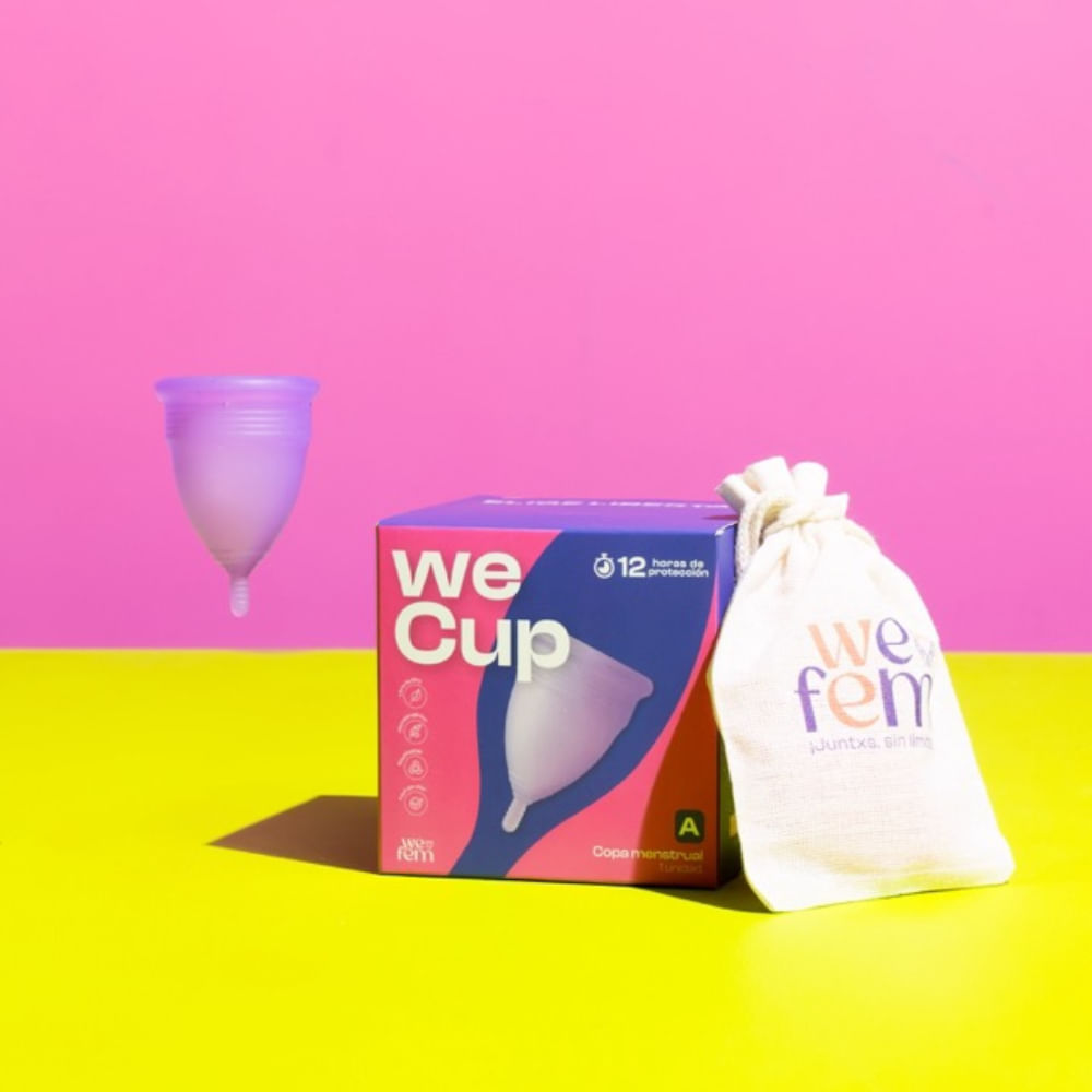 Copa menstrual weFem - Talla A Lila