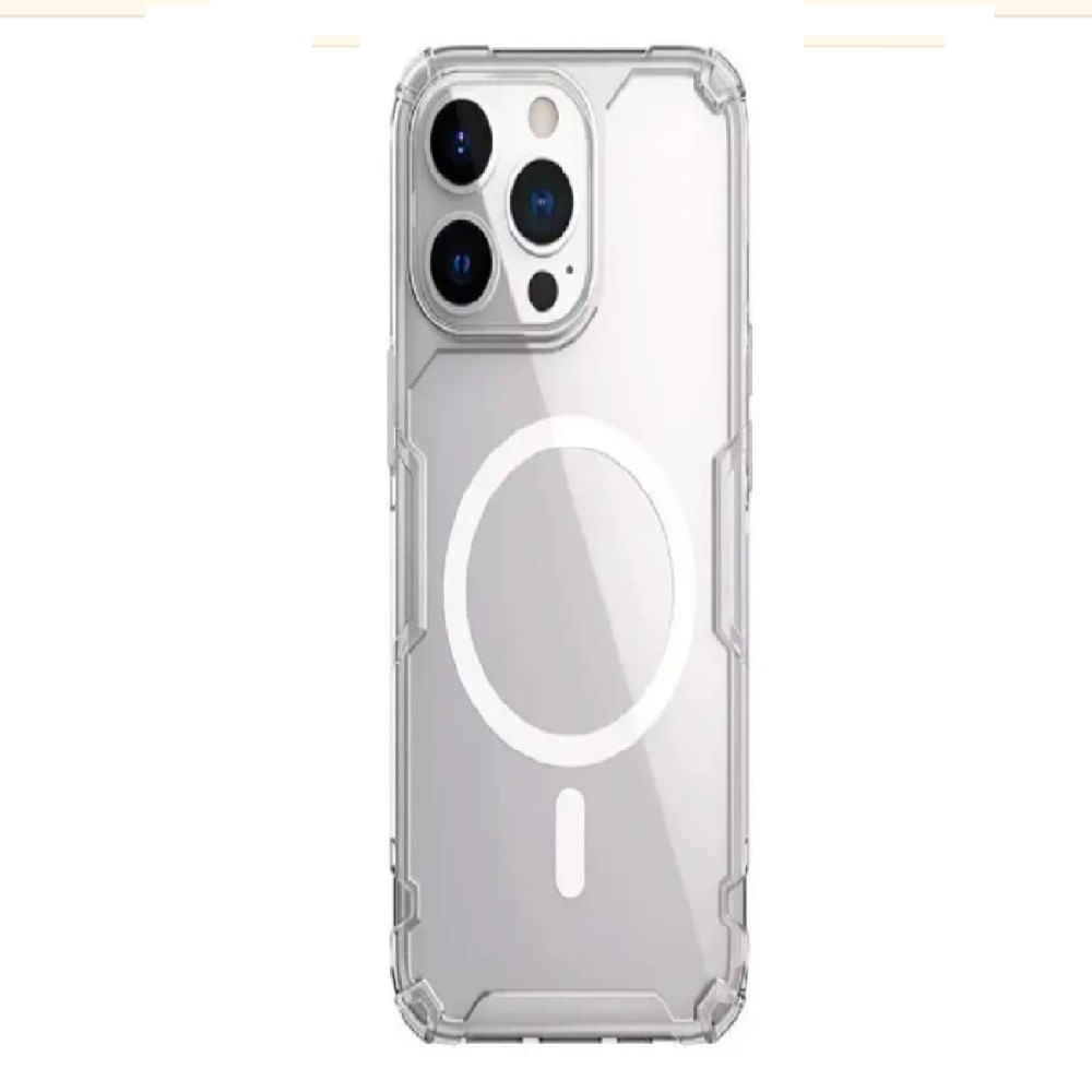 Case Nature TPU Pro Magnetic para Iphone 15Pro - Transparente
