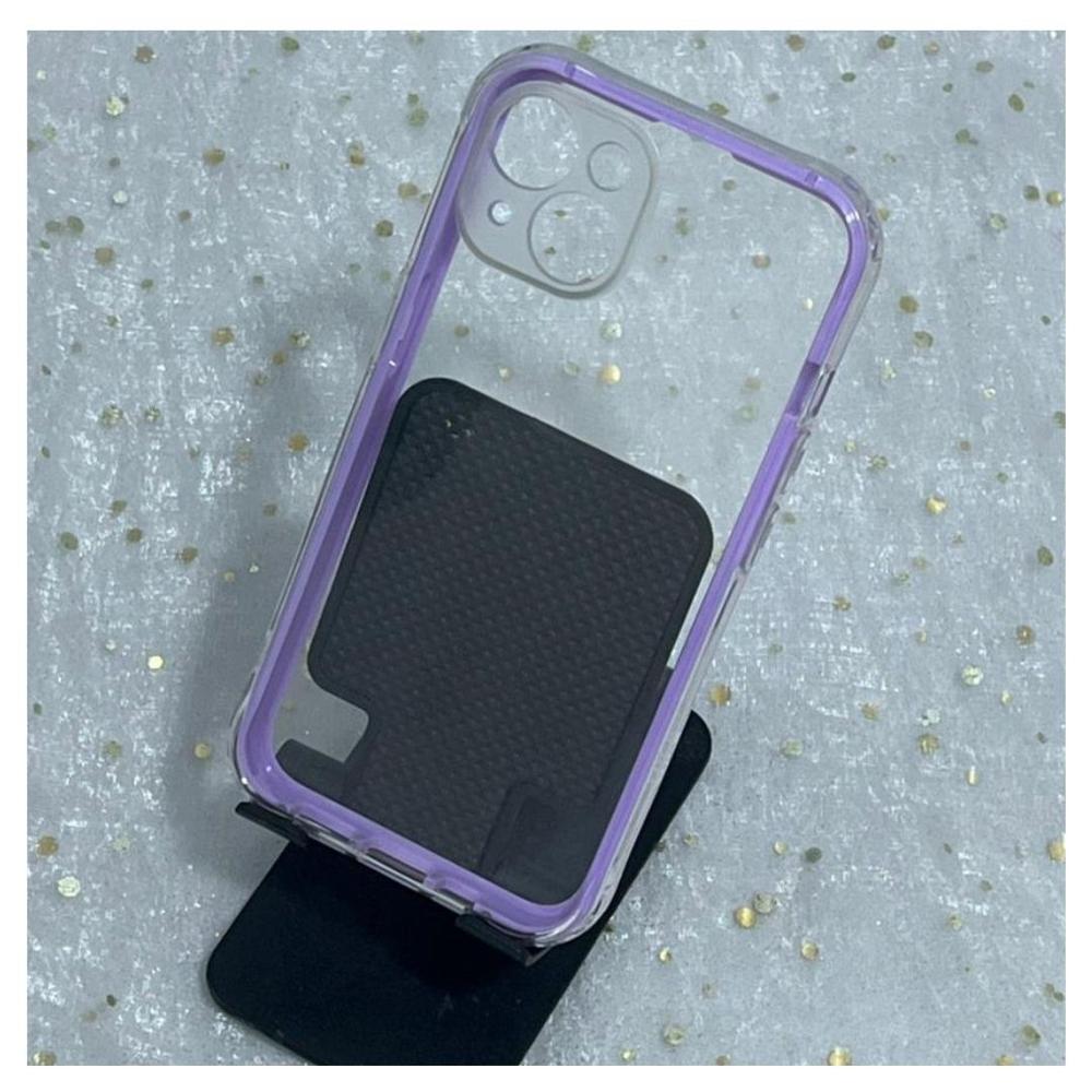 Funda transparente con borde de color 12 normal