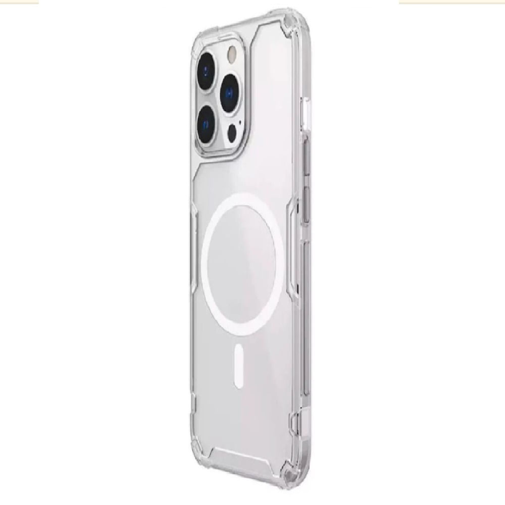 Case Nature TPU Pro Magnetic para Iphone 15 Pro Max - Transparente