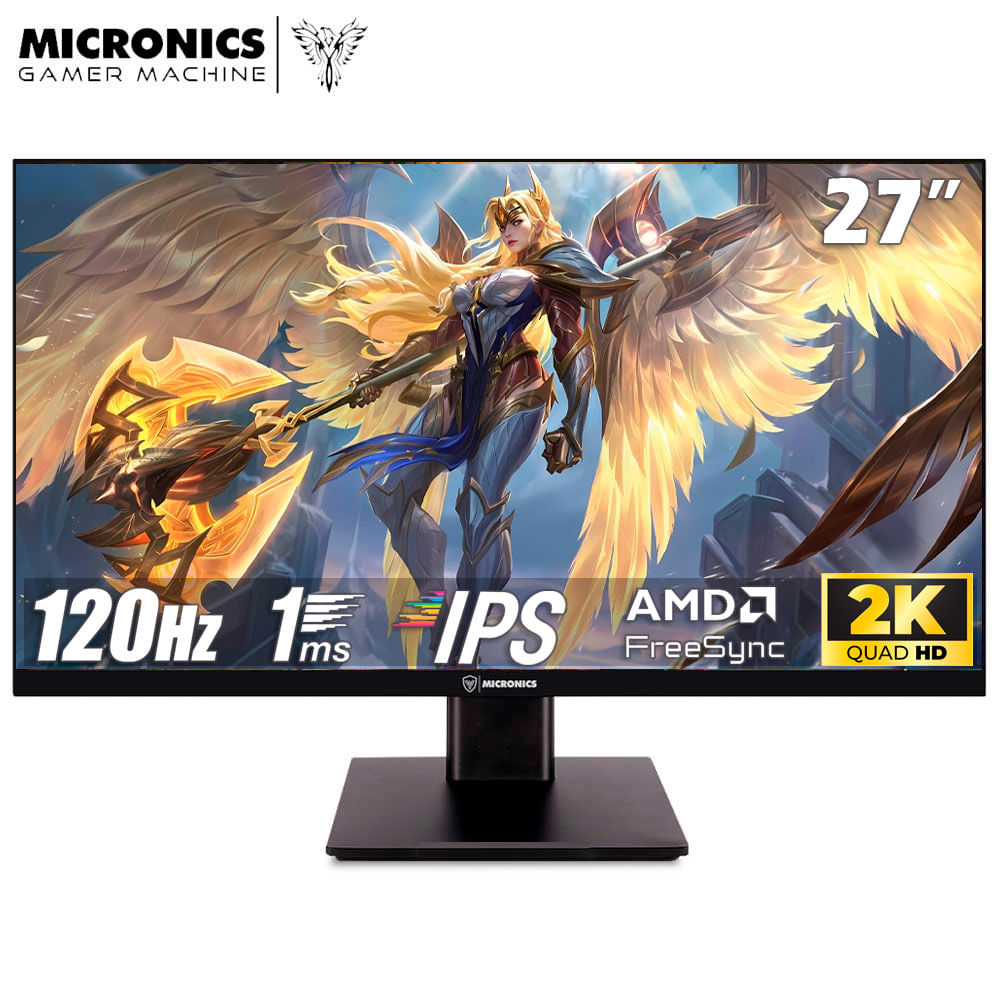 Monitor Micronics Matrix GM27FQ 27 IPS 2K 2560 x 1440 120HZ 1MS AMD FreeSync