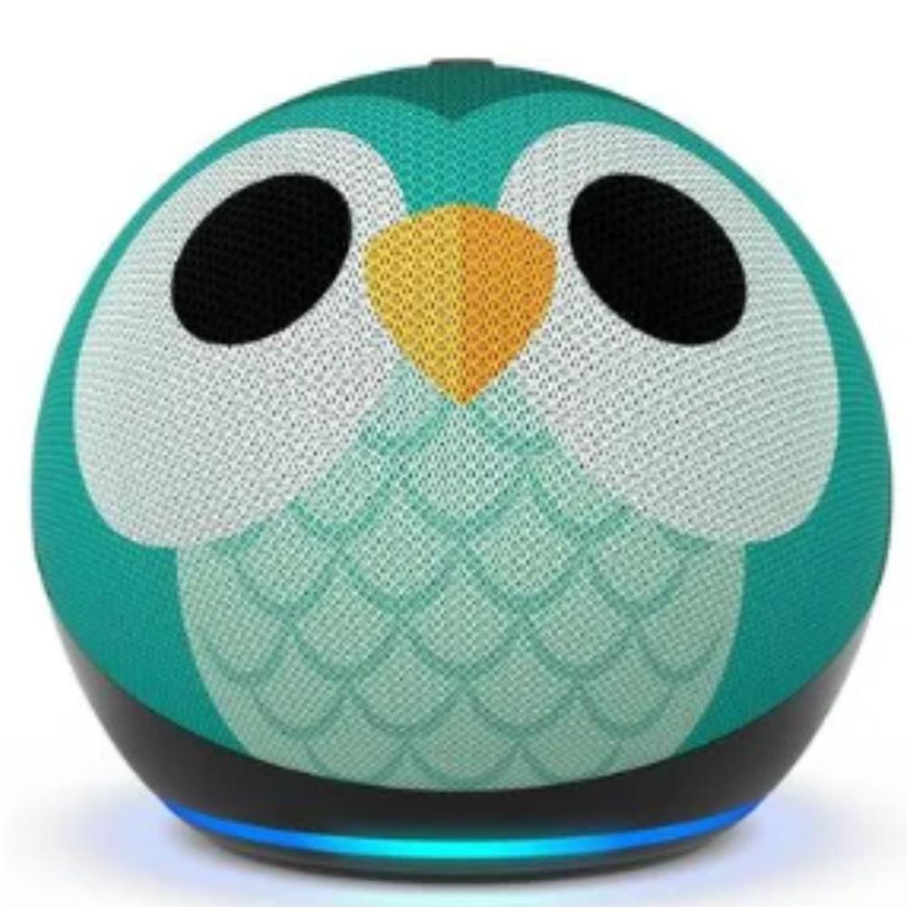 Parlante Amazon Echo Dot kids 5ta generación buho