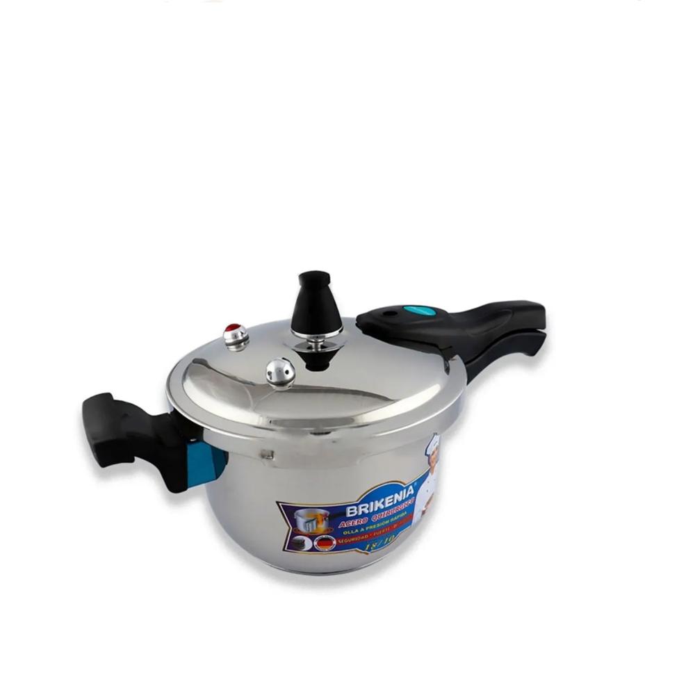 OLLA A PRESION 9LT ACERO INOXIDABLE TECNOLOGIA ALEMANA