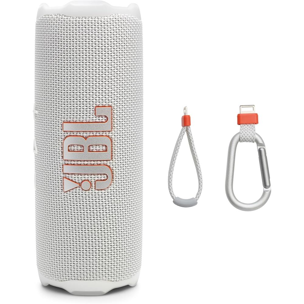 Parlante Bluetooth Portátil JBL Flip 7 Blanco con AI Sound Boost