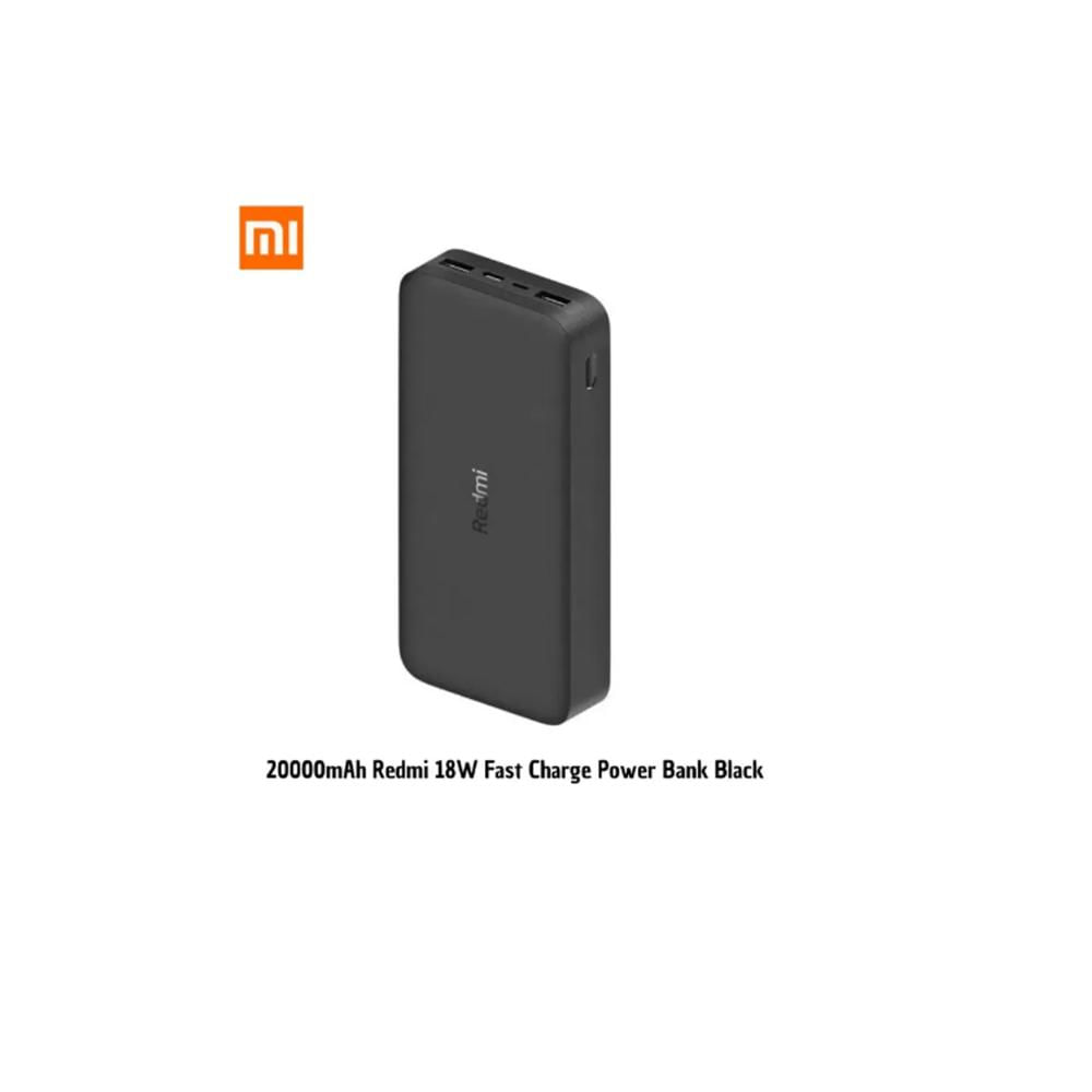 Batería Portátil 20000mAh Redmi 18W  negro