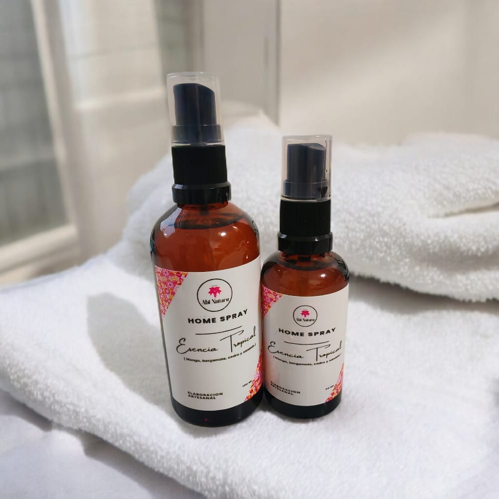 PACK HOME SPRAY AROMATIZADORES DE AMBIENTE Y TEXTIL ESENCIA TROPICAL