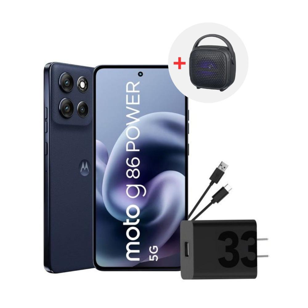 CELULAR MOTOROLA G86 8 RAM 256GB AZUL  REGALO