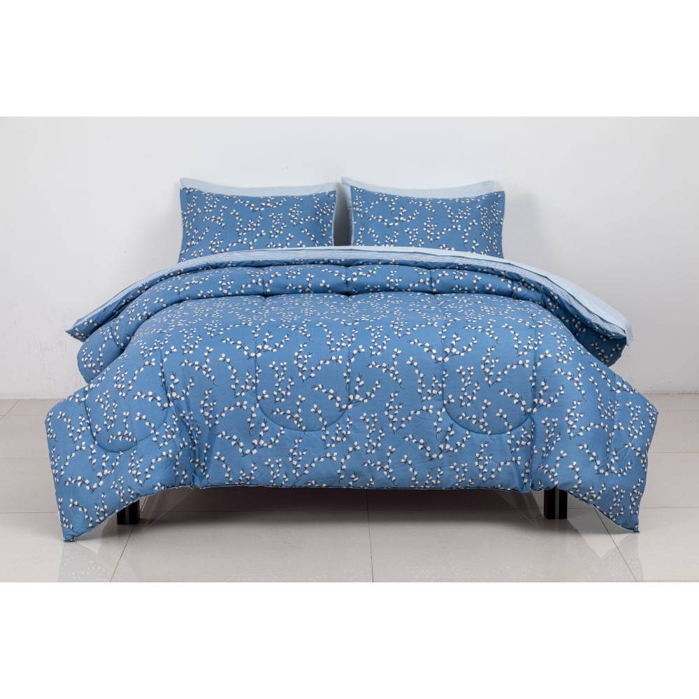 Set Edredon OI26 Micro Print Queen