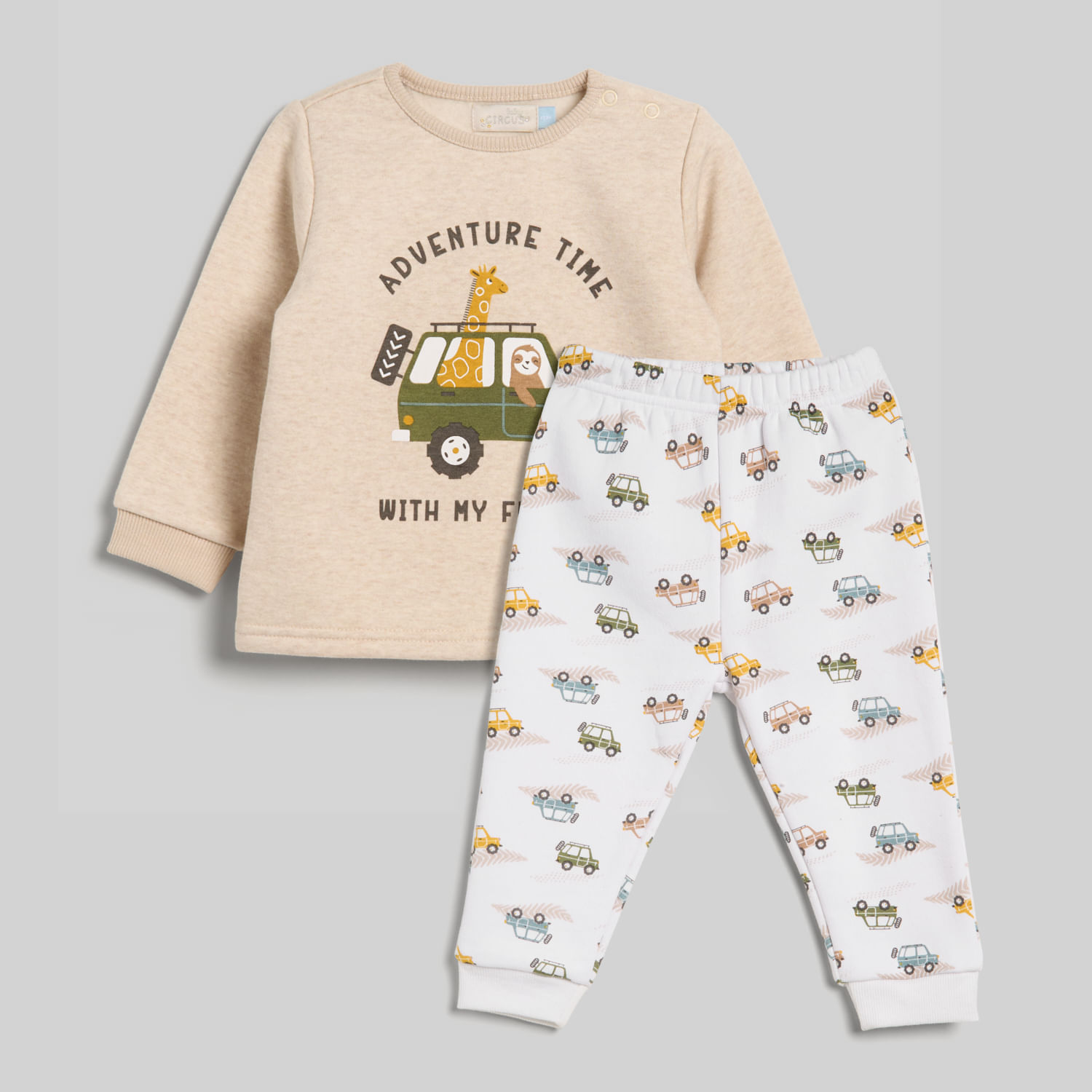 Pack Bebe Para Recien Nacido Baby Circus Fl Aop