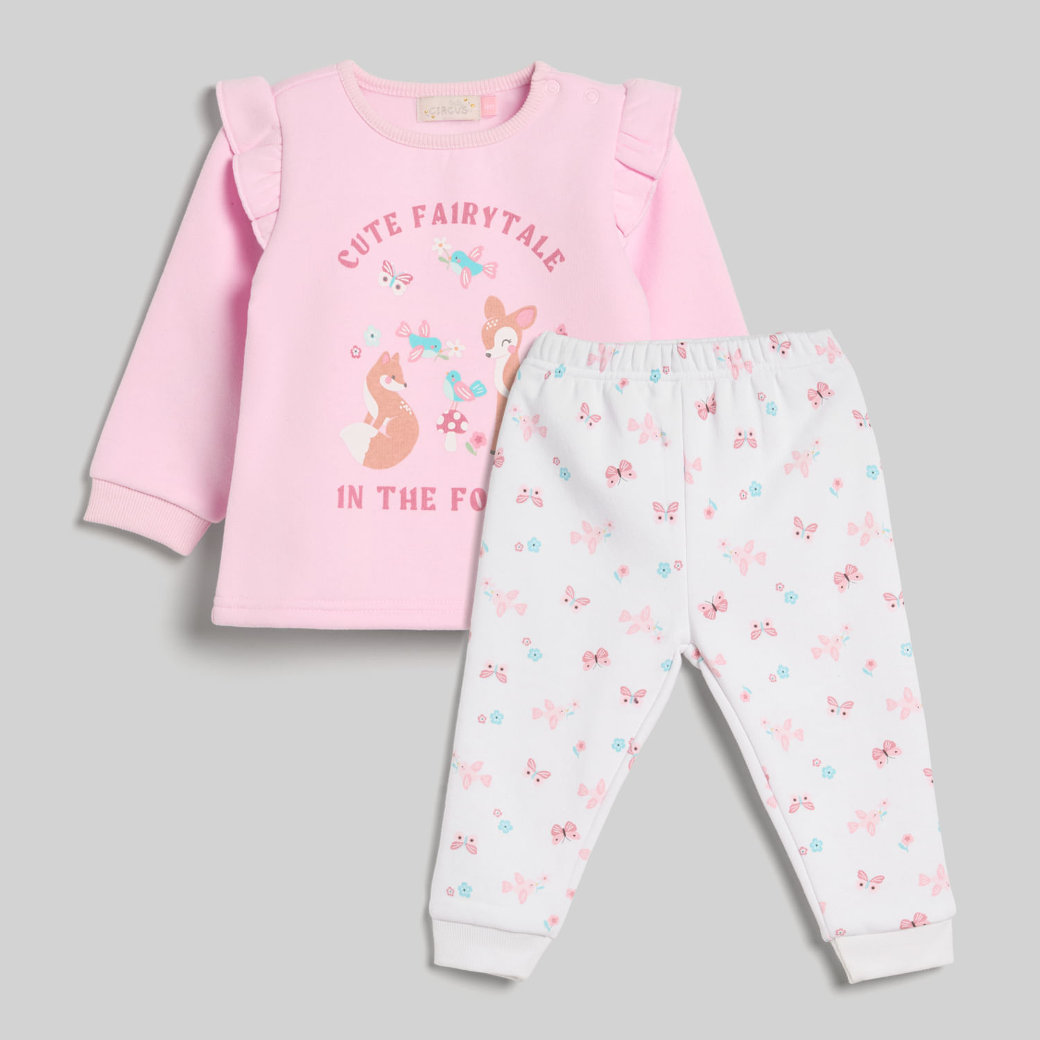 Conjunto Para Recien Nacido Baby Circus Fl Aop