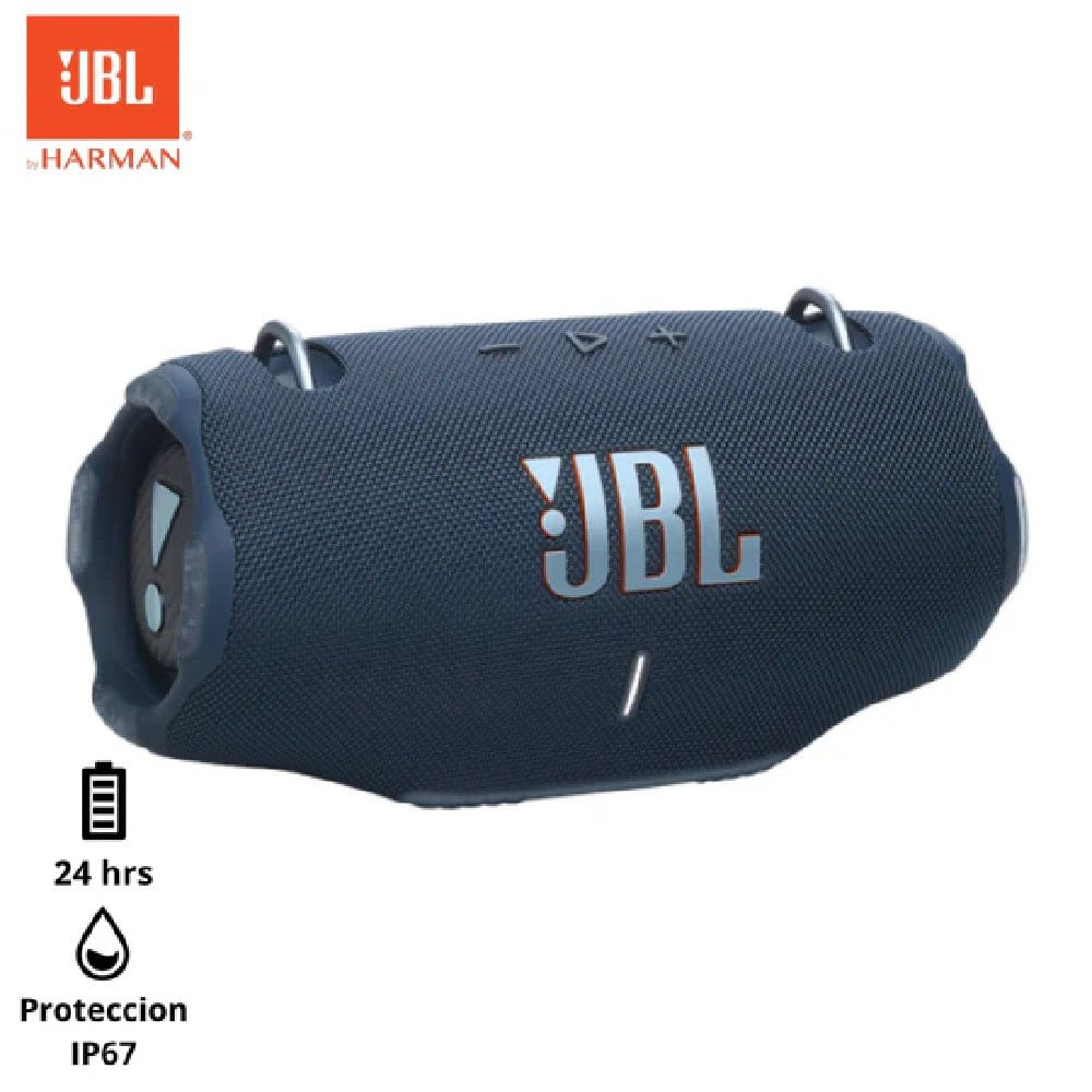 Parlante bluetooth JBL Xtreme 4 IP67 24 horas Azul