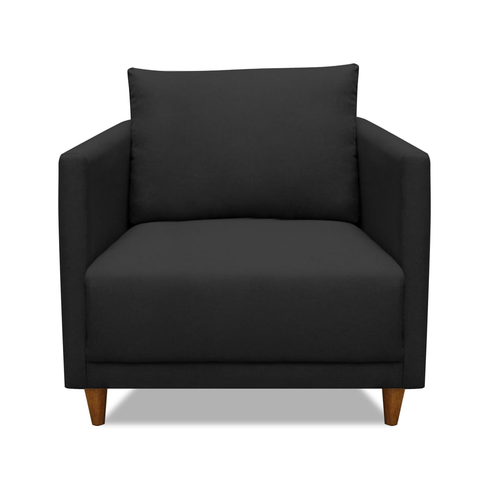 Sillon Casabella Tarragona 1 Cuerpo Negro